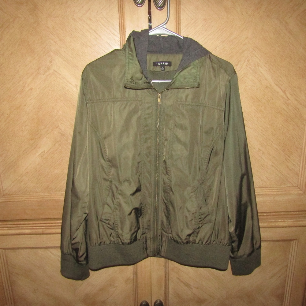 Hooded Bomber Jacket